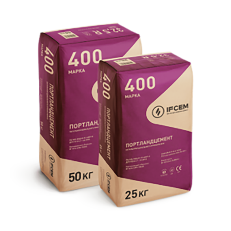 Портландцемент ПЦ ІІ/Б-К(Ш-В-П)-400Р-Н (CEM II/B-M(P-S-L) 32,5 R) IFCEM 25 кг